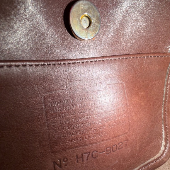 Vintage Coach mini ergo shoulder bag 9027 - Picture 6 of 6